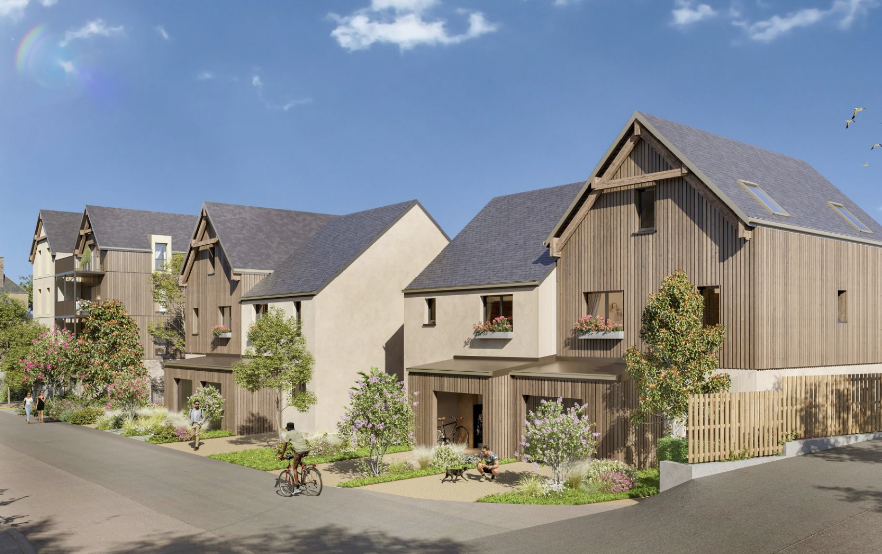 Achat Appartement neuf et Maison neuve Bourg et centre de la Richardais 35780 proche Rance, Dinard et Saint Malo, la Mer à pieds
