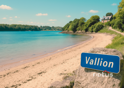Plage du Vallion à Saint Jouan des Guerets 35430 Agence Fidelis Immobilier