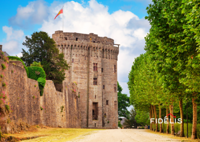 Chateau de Dinan 22100 Agence Fidelis Immobilier Dinan Investissement immobilier
